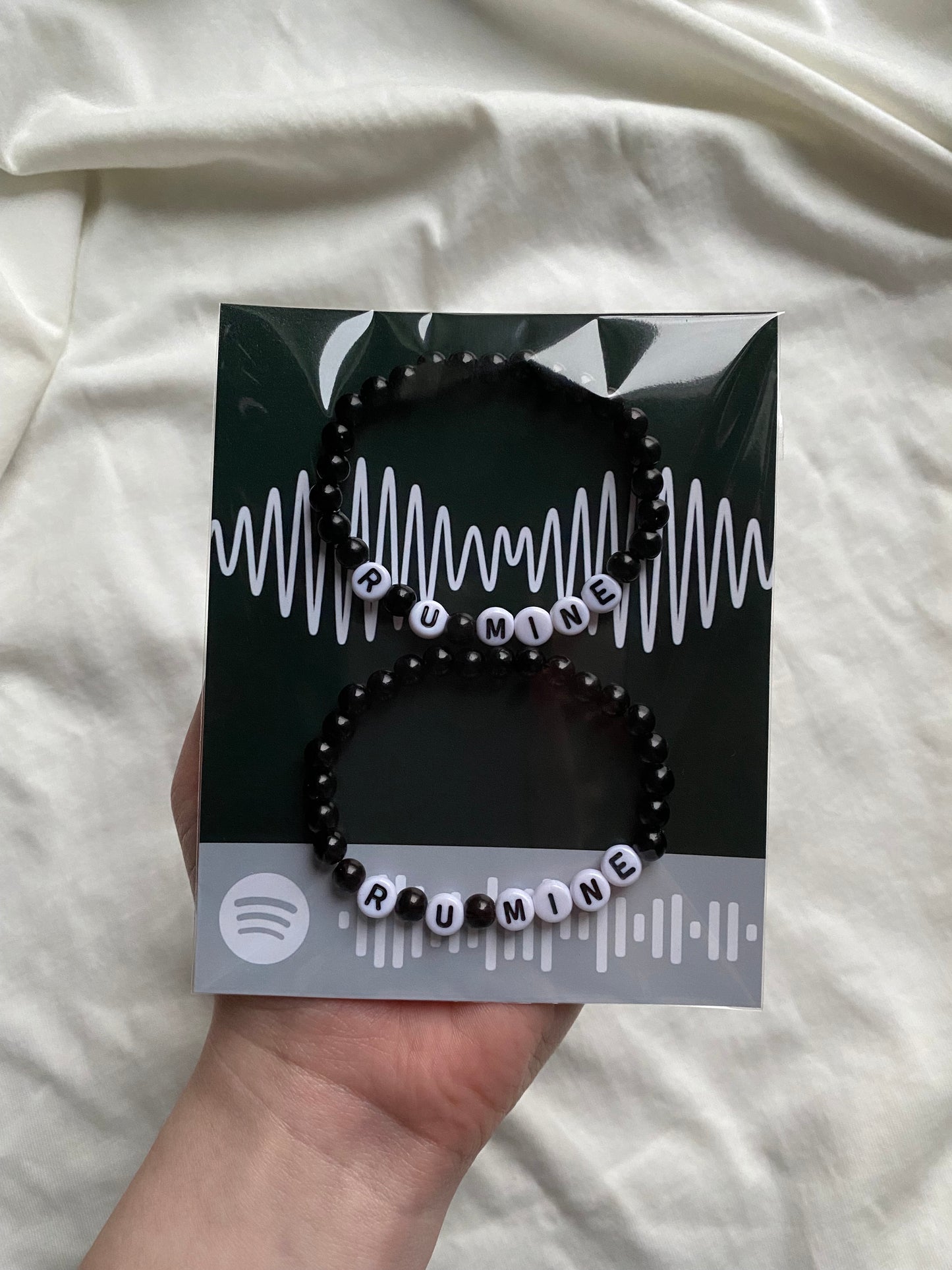 R u mine by Arctic Monkeys matching bracelets